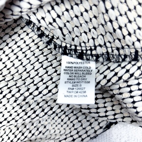 Alythea Brand 70s Hobnobber Style Dress Criss Cross Back Fit n Flare Type - Picture 15 of 15